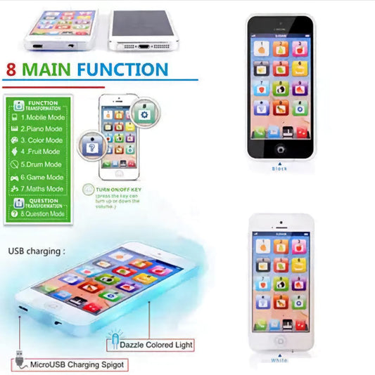 Smart Toy Phone With 8 Fun Learning Functions